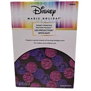 Disney Magic Holiday Princess Motion Mosaic LED Projection Light